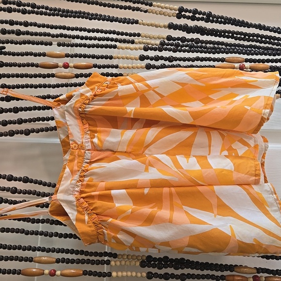 Orange and White Tank Top - Picture 8 of 8